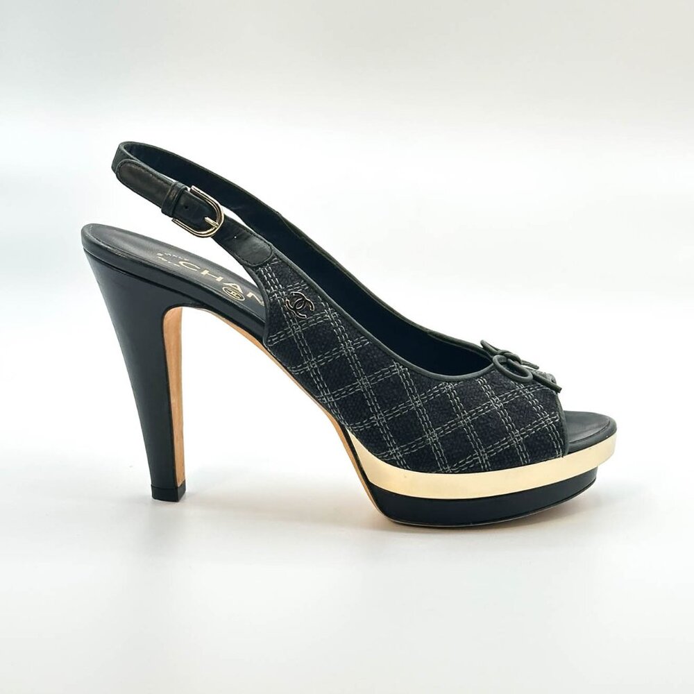Chanel Sandals- Size 37.5 - Picture 2 of 11